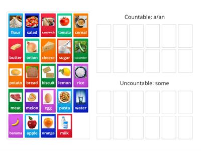 FF 3 Unit 8 Countable and uncountable nouns