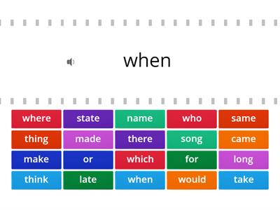 UFLI HFW: Practice: Lesson 054