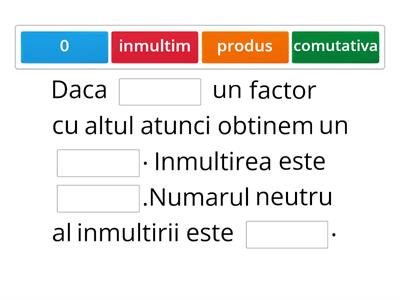 Inmultirea