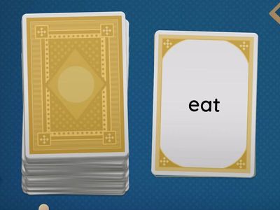 Irregular Verb Bingo