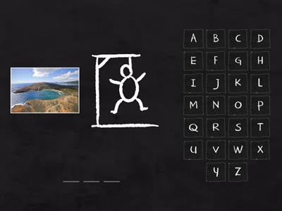 Own it! 3 unit 5 Natural environments Hangman