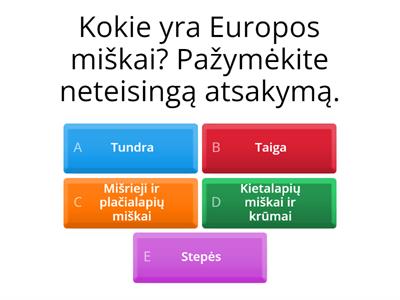 Europos augalija.