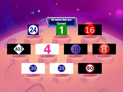 Whack a Multiple of 4 Mole 2025