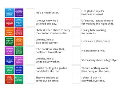 Adult B2 Conversations X7 - Work Idioms