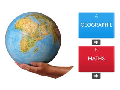 Copia di LE MATERIE SCOLASTICHE IN FRANCESE