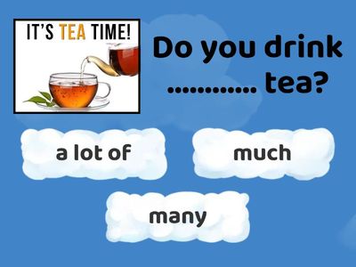 A lot of, much, many