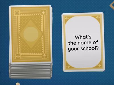 Ket for School speaking Part 1