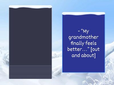 Speaking -Binomials -Outcomes adv U1