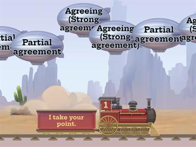 Agreeing and disagreeing