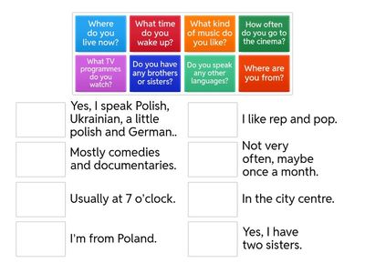EF - Question-Answer Matching