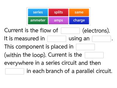voltage and current