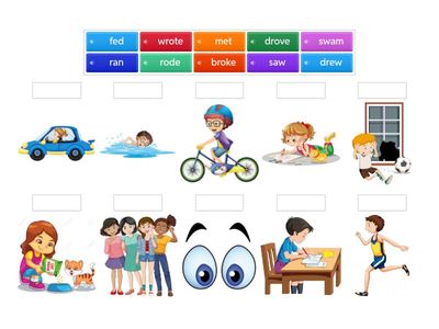  irregular verbs 2 matching