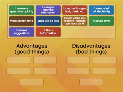 Advantages and disadavantages of Artificail Intelligence (AI)