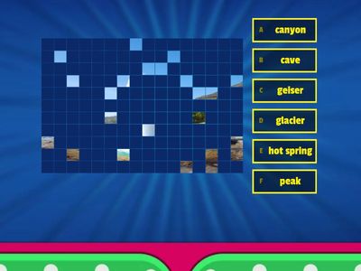 Guess the word (national park) (GG2, Unit 4)