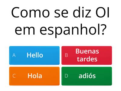 Revisão de espanhol