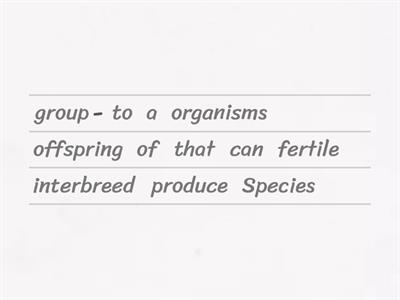 N5 Bio 3.1 Ecosystem Terminology