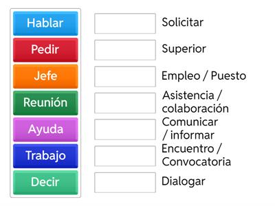 Vocabulario formal