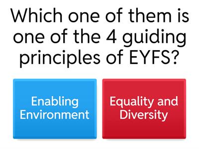 EYFS quiz