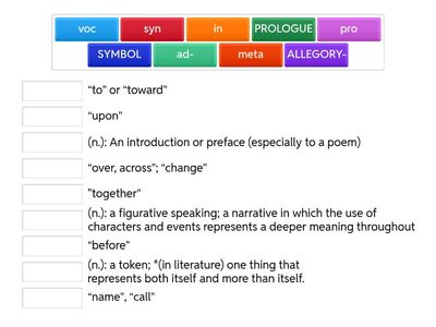 9th Grade Vocabulary (Odyssey)