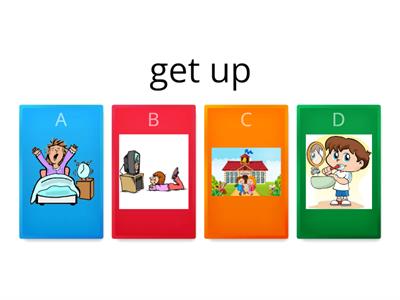 Daily routine - quiz