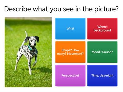 Visualizing/ Verbalizing (Stage One)