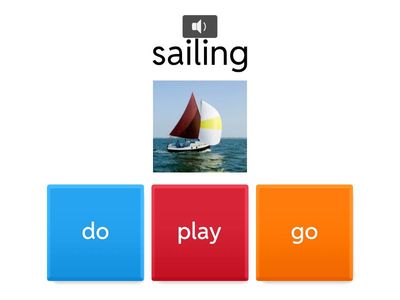  Sports collocations   go// play // do