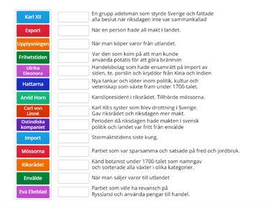 Frihetstiden begrepp