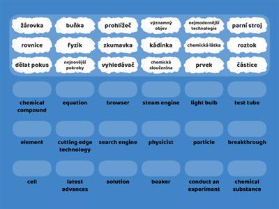 Science and technology vocabulary