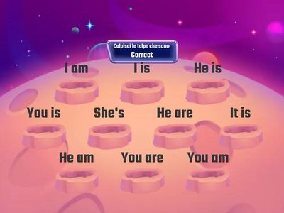 Verb To BE - Singular pronouns