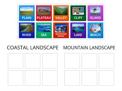COASTAL OR MOUNTAIN LANDSCAPE?