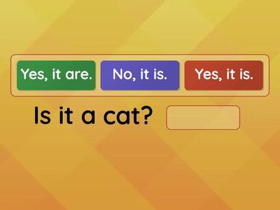 Verb "TO BE" / Short answers