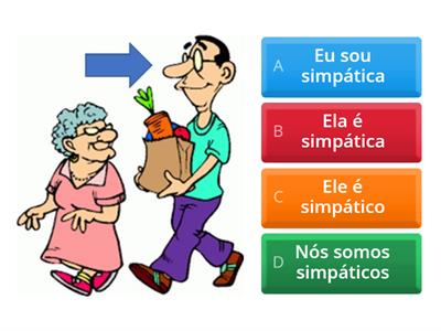 Pronomes pessoais e o verbo ser (características)