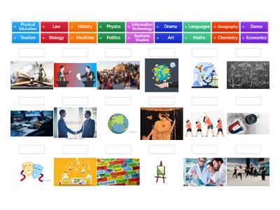 School and University Subjects 