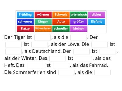 A 2.1 Deutschprofis: Komparativ