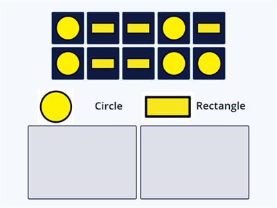 Sort - Circle & Rectangle