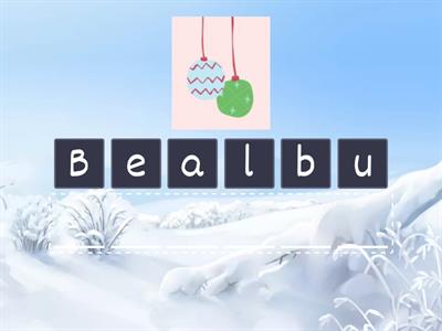 Christmas vocabulary