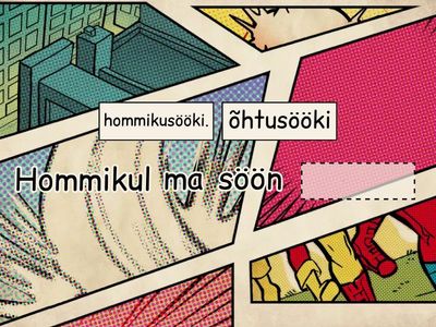 SÖÖGIKORRAD. TOIDUD