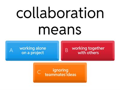 working together 