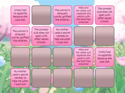 Step 5.4 Sentences Matching 