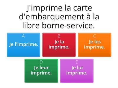 La Famille Martin voyage a l'etranger - Les COD et LES COI