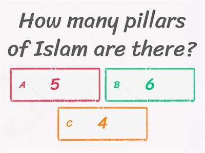 Pillars of Isalm 
