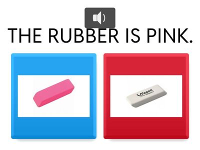 SCHOOL OBJECTS AND COLOURS.