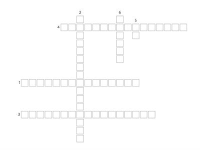 Conditionals Crossword 