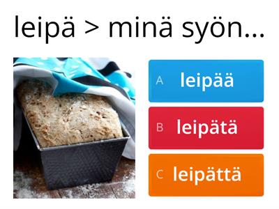 Partitiivi, monivalinta