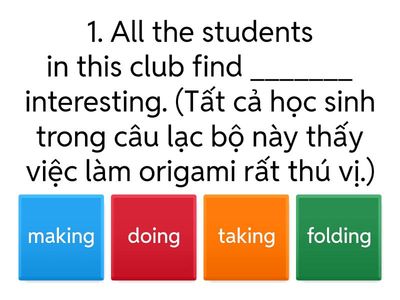 Multiple choice 1.1 EV