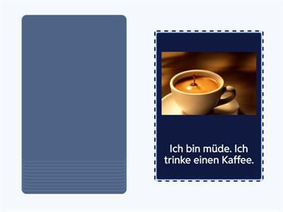 Die Konjunktionen "trotzdem/deshalb". 