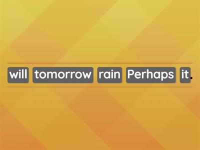 5th Year. Future Tenses