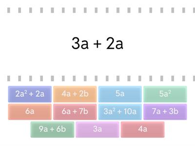 BGE Collecting like terms