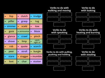 Instant Lessons Advanced: 34 Word Sets (Verbs)