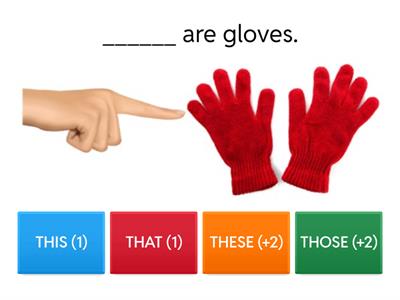  This, that, these, those